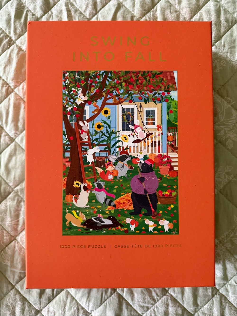 Hobbry Swing Into Fall Orange 1000 piecePuzzle